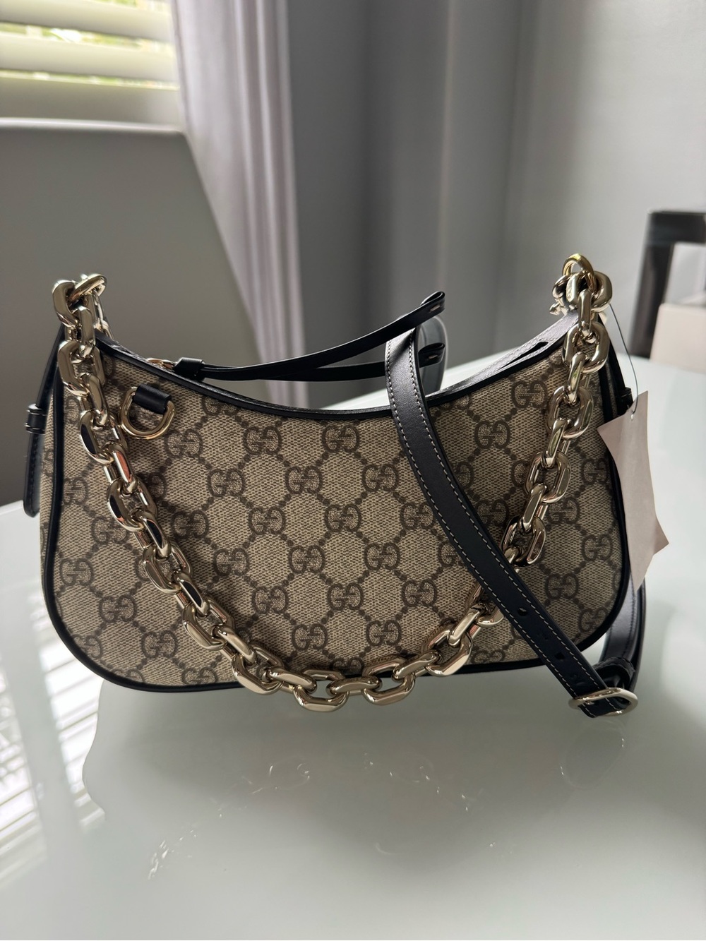 GG Emblem Shoulder Bag